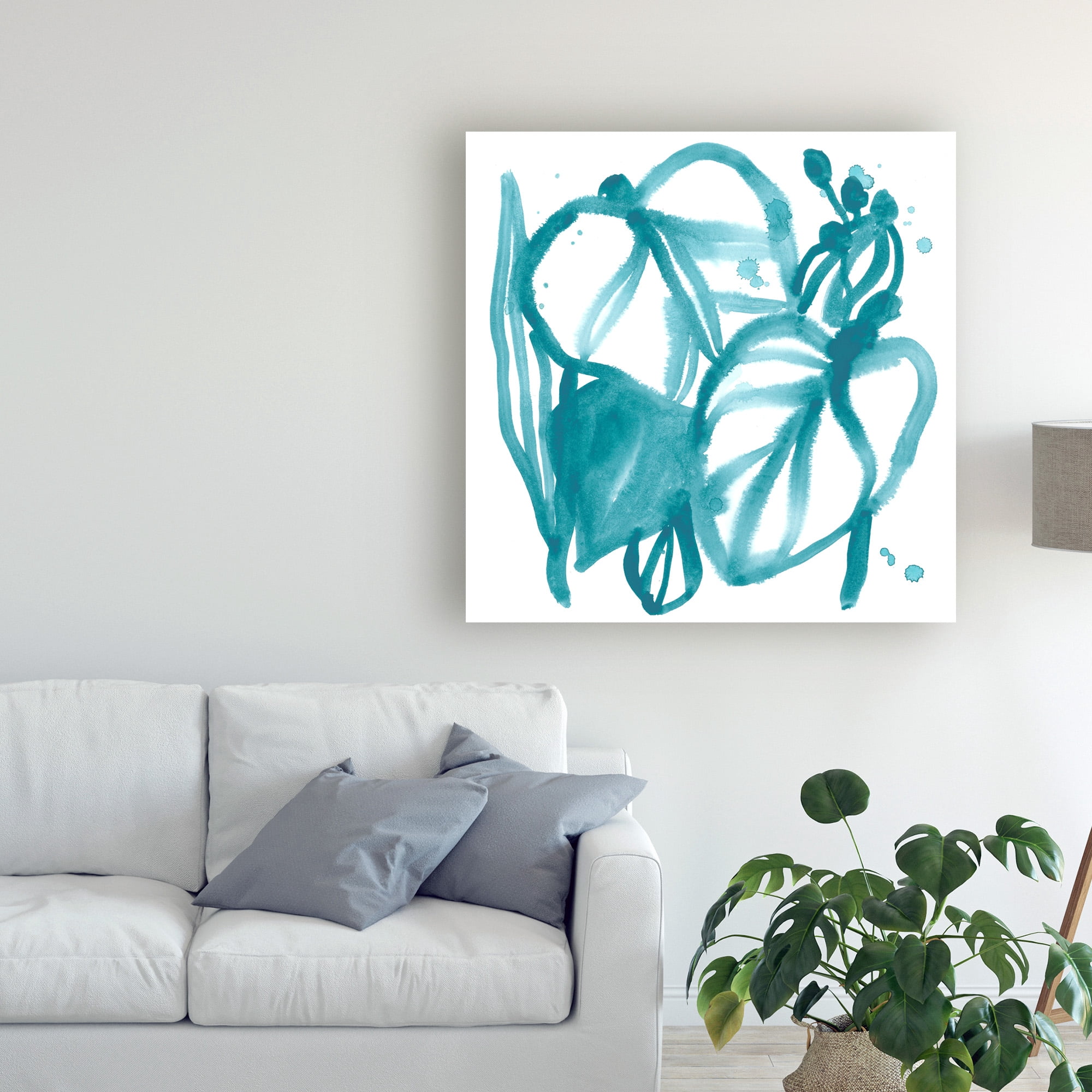 Trademark Fine Art 'Boho Tropicals V' Canvas Art by June Erica Vess