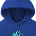 thumbnail image 4 of YHAJDS Kids Boys Girls Sweatshirt Cotton Tees Tops Long Sleeve Shirt Print Graphic Hooded Long Sleeve Loose Cut Casual Sweatshirt Tops, 4 of 6