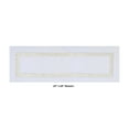 thumbnail image 4 of Better Trends 3 Piece Bath Rug Set 100% Cotton Tufted Bathroom Rug Water Absorbent, Reversible Machine Washable Runner Mat for Bathroom Floor Decor Bathtub Laundry Room Hotel Collection - White/Ivory, 4 of 7