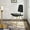 Black, variant on Modway Ponder 24.5" Performance Velvet Stainless Steel Counter Stool in Black