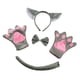 thumbnail image 5 of Conjunto de 4 piezas de disfraz de animal con diadema para niños, disfraces de Halloween y cosplay. Adulto, 5 of 9