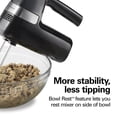 thumbnail image 6 of Hamilton Beach 6 Speed Hand Mixer with Storage Clip and Stir Button, 3 Attachments, Black,  62628, 6 of 8