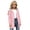 Pink, variant on WXFAZCVU Girl's Rain Jackets Water Proof Hoodie Trench Coat Kids Cute Dress Coat Outerwear Size 7-8 Years