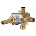 thumbnail image 3 of Pont Neuf Single Handle, Shower Trim Set with Rough-in Valve in Brushed Nickel, 3 of 4