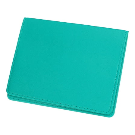 14 x 10.5 cm PU Leather Car Registration and Insurance Holder, Green