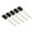 Black, variant on Gymnture 20pcs 1 Inch Sponge Wood Handle Paint Brush Set 10 Pack Lightweight Durable and Used for Acrylics Stains Varnishes Crafts Art