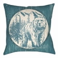 thumbnail image 6 of Artistic Weavers LGCB2011-1616 Artistic Weavers Lodge Cabin Bear Poly Filled Pillow - Black & Beige - 16 x 16 ft., 6 of 7