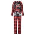 thumbnail image 2 of DuAnyozu Christmas Family Pajamas Matching Sets,Bear Classic Plaid Xmas Clothes Soft Outfit Sleepwear, 2 of 10
