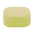 thumbnail image 3 of Unique Bargains 1 Pc Seal Small Soap Holder with Cover Green Soap Holder for Bathroom 3.11"x3.11"x1.5", 3 of 6