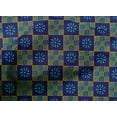 thumbnail image 4 of oneOone Cotton Cambric Fabric Geometric & Floral Block Print Fabric BTY 56 Inch Wide, 4 of 4