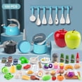 thumbnail image 2 of Juego de juguetes imaginarios para cocinar Kitchen Playset Funpynani, 100 piezas, 2 of 8