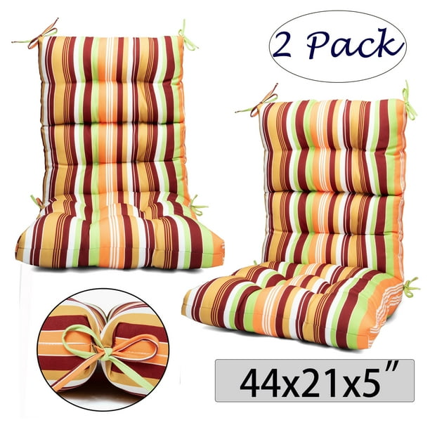 44x21x5 Inch Multifunction Home Outdoor/Indoor High Back Chair Cushion