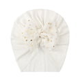 thumbnail image 3 of Gyratedream Baby Girls Sequins Bow Turban Hospital Hats for 0-4 Year Infant Toddler Head Wrap, 3 Pack, 3 of 5