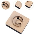 thumbnail image 6 of S SERENABLE Cutting Die Leather Cutter Model Crafts Easy to Use Portable Wood Die Reusable Leathercrafts Making Household for Starter DIY C, 6 of 8