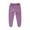 Purple, variant on Esaierr Teenagers Kids Warm Leggings Baby Winter Stretch Footless Inner Wear School Uniform Cotton Pants Padded Trousers Solid Color Bottoms 2-14T Girls Tights