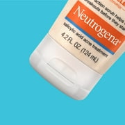 Neutrogena Oil-Free Face Scrub, Salicylic Acid Acne Face Wash & Acne Treatment, 4.2 fl oz