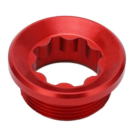 

2024 RISK 20mm Bike Crank Cover Screw Cap Aluminum Alloy M20 Bicycle Crank Arm Fixing Bolt for Road Mountain BikeM20 Crank Cover for Torx Screw Shape Red