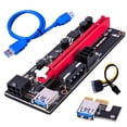 thumbnail image 2 of PCI- 009S Tarjeta Adaptadora USB de Extensión Gráfica 1x a 16x, No Se Necesitan Controladores, para Configurar , Gpu Rigs Azul Macarena módulo extensor pcie, 2 of 5