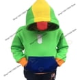 thumbnail image 4 of Sudadera con capucha de disfraces de anime de 4 a 16 años, sudadera con capucha con estampado 3D de León y cuervo, camiseta de manga corta, camisetas de dibujos animados nuevas de 2024, 4 of 5