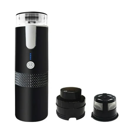 

NZISNG Compact and Fast Portable Espresso Maker for NS Capsule & Ground Coffee - Travel-friendly Coffee Machine - Compatible with a Range of Coffee Brands - Quick Brewing Espresso Machine