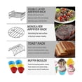thumbnail image 4 of Airfryer Accessory Set, 8 Inch Hot Air Fryer Accessories, Reusable Air Fryer Accessories, XXL,for F, 4 of 5
