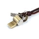 thumbnail image 3 of Collar de Cadena Ajustable de material cuero color con Colgante de Cruz de Silbato de Aleación de Bronce para Mujeres Hombres Fernando Collar con colgante de silbato, 3 of 6