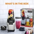 thumbnail image 2 of NutriChef Personal Electric Single Serve Blender - Small Professional Kitchen Countertop Mini Blender for Shakes & Smoothies, Pulse Blend, Convenient, 2 of 7
