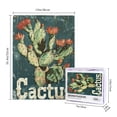 thumbnail image 4 of 500 pcs Vintage Green Cactus 500 piece puzzle for adults,Challenging Brain Exercise,Funny Cactus Retro Style Wooden Puzzles 500 Piece,for Puzzle & Plant Lovers Gifts,Stress relieving pleasure, 4 of 6