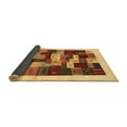thumbnail image 2 of Ahgly Company Indoor Round Abstract Brown Contemporary Area Rugs, 3' Round, 2 of 4