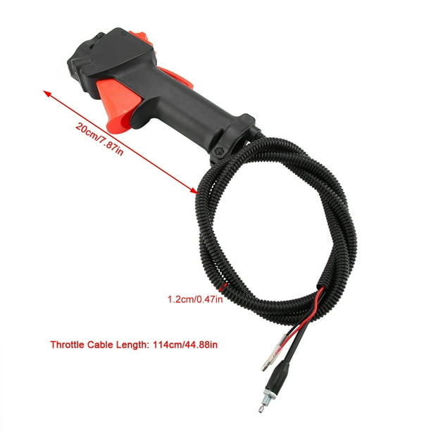 De Cortacésped, Cepillo De Cable Con Gatillo De Acelerador, Recortadora De 26mm