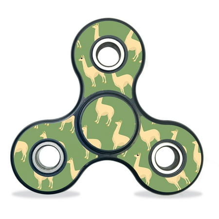 Skin Decal Wrap Compatible With Fidget Hand Tri-Spinner Llama