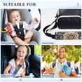 thumbnail image 5 of WOBOGO Carpet Patterns Seat Belt Cover 2 Piece Soft Comfort Driving Shoulder Pad Suitable for All Cars and Backpacks, 5 of 8