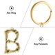 thumbnail image 4 of GOOHOCHY 1 PC Fashion Alphabet Key Ring Letter Letter Chain Cadena Creative Bag Pendence, 4 of 7
