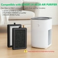 thumbnail image 3 of Nispira True HEPA Replacement Filter Compatible with LV-H128 Air Purifier Part LV-H128-RF. 2 Packs, 3 of 6