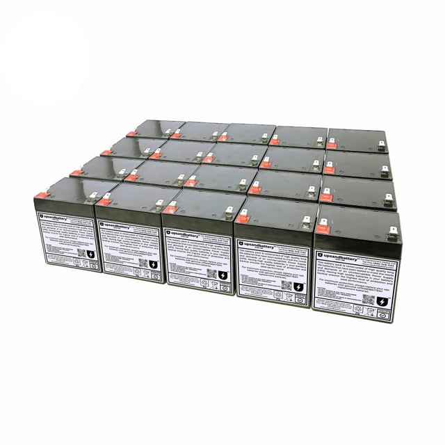 Eaton UPS Model Powerware PW5125-120EBM Compatible - Set de Batterie de Remplacement à Décharge Élevée - UPSANDBATTERY™