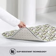 thumbnail image 4 of cool Asparagus Print Front Door Mat, Indoor Mats for Bedroom Bathroom Kitchen, Floor Mat Non-Slip, Soft Carpet Floor Cover Machine Washable Entryway Mat - 20x31.5in, 4 of 5