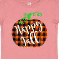 thumbnail image 4 of Inktastic Happy Fall Plaid Pumpkin Boys or Girls Baby T-Shirt, 4 of 5