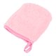 thumbnail image 2 of Guantes desmaquillantes reutilizables, paños de limpieza facial de microfibra, color rosa, 2 of 8