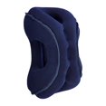 thumbnail image 3 of Almohada de viaje inflable, cojín cómodo y portátil, almohada para el cuello del avión, soporte para el reposacabezas del cuello para avión, oficina y Azul Yinane Almohada de viaje, 3 of 8