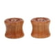 thumbnail image 4 of Los túneles del oído,enchufes de oído de los túneles,madera,talladas túneles del oído, 4 of 8