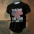 thumbnail image 2 of Wxolcjlv Mens T-Shirt Us 250Th Anniversary Printed Short Sleeve T Shirt For Celebrate 250Th Anniversary Of America Patriotic Veteran Tee,Size S-3XL, 2 of 3
