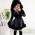 thumbnail image 2 of Female Rabbit Fur Winter Jacket, 2 of 2