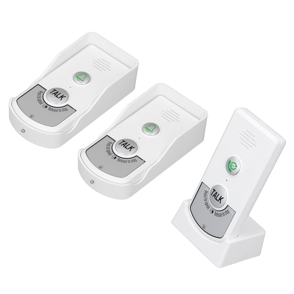 2.4G Doorbell Camera Rechargeable with Chime Storage No Subscription Alert, 1000ft Range Waterproof, Adjustable Settings