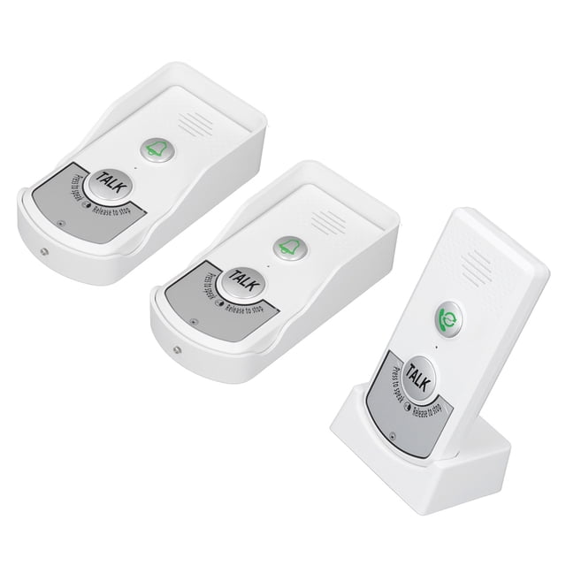 2.4G Doorbell Camera Rechargeable with Chime Storage No Subscription Alert, 1000ft Range Waterproof, Adjustable Settings