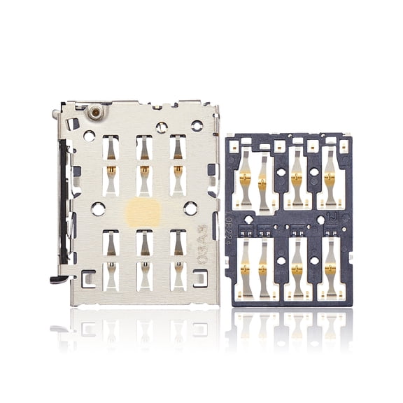 Replacement Sim Card Reader Compatible For Motorola Edge S30 (2021) / Moto G200 5G (XT2175 / 2022) (2 Piece Set)