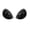 Black, variant on Original 100% Silicone Adhesive Bra. (Black, A Cup)