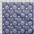 thumbnail image 4 of oneOone Cotton Poplin Purple Fabric Christmas Jesus Birth Sewing Material Print Fabric By The Yard 56 Inch Wide, 4 of 4