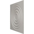 thumbnail image 4 of Ekena Millwork 19 5/8"W x 19 5/8"H Wade EnduraWall Decorative 3D Wall Panel, UltraCover Satin Smokey Beige (12-Pack for 32.04 Sq. Ft.), 4 of 6