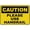 Warning Sign 3, variant on Caution Poison Carbon Monoxide Sign 8"x12", Aluminum Tin Warning Signs for Home Outdoor Garden, Durable Hazard Sign for Garage