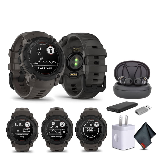 Reloj inteligente Garmin Instinct E con monitor de salud GPS de 40 mm